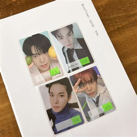 NCT Photo Card 엔시티 도영포카 정우포카 마크포카 크앙정우 on Bunjang Global Site