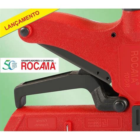 Grampeador Rocama R Regulagem Manual Tapeceiro No Shoptime