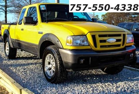 2007 Ford Ranger Fx4 Off Rd Leather Privacy Glass Spare Tire On For