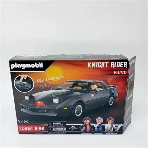 Playmobil Knight Rider K I T T Car Playset Piece Tv Series