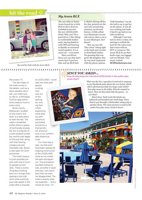 OC Register Family Magazine // June 17, 2013 - Monica Garrett's portfolio