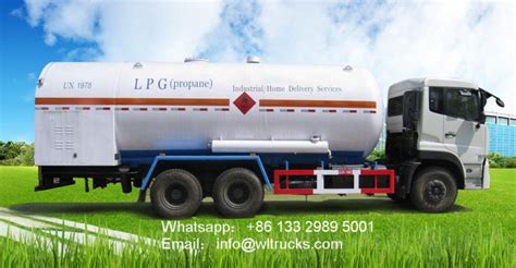 8x4 Dongfeng 35000l Lpg Propane Truck Fuel Trucksewage Suction Truck