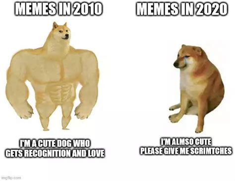 I Wanna Pet The Dogs Swole Doge Vs Cheems Know Your Meme