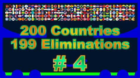 200 Countries 199 Eliminations Marble Race 4 In Algodoo Marble