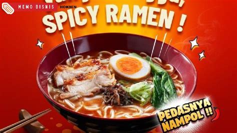 Hokben Luncurkan Varian Spicy Ramen Info Tempo Koran Tempo Co