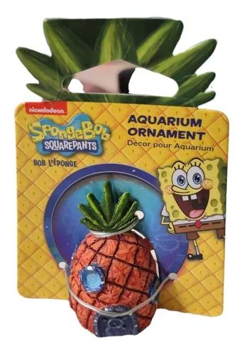 Bob Esponja Adorno Para Pecera Piña Nickelodeon MercadoLibre