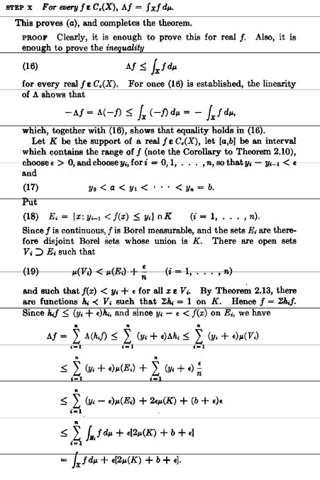 Complex Analysis Question On Step X Of Rudin S Proof Of The Riesz