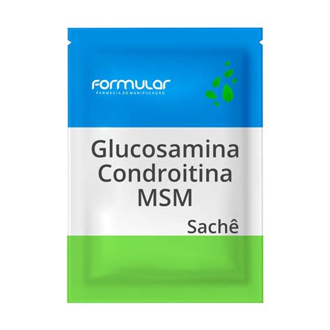 Glucosamina 1500Mg 1 5g Condroitina 1200Mg 1 2g MSM 1200g 1 2g