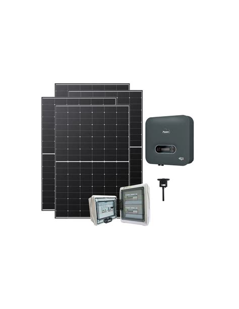 Kit Fotovoltaico Monof Sico W Inversor Zcs Azzurro Kw Conectado A