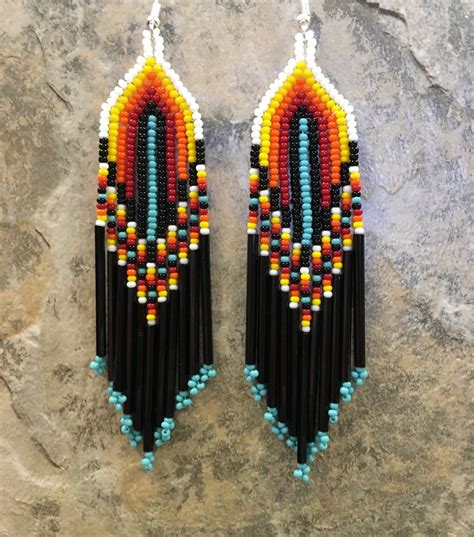 Native Earring Beading Patterns