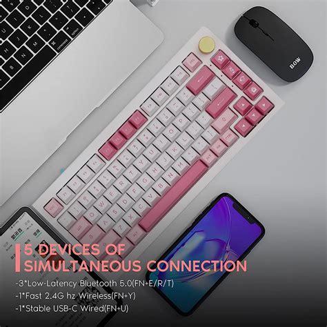 Epomaker Akko B Plus Gasket Hot Swappable Mechanical Gaming Keyboard Ghz Bluetooth