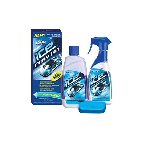 Turtle Wax Ice Liquid Claybar Kit 500ml Ballina Motor Care