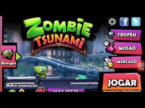 Jogando Zombie Tsunami Parte Youtube