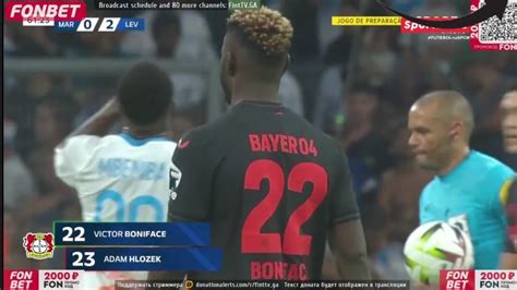 Victor Boniface Vs Marseille Bayern Leverkusen Signing In Pre Season