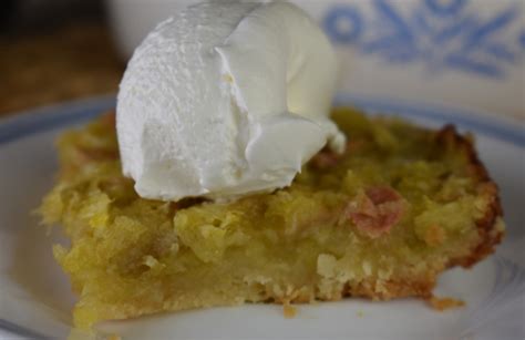 Rhubarb Bars With Shortbread Crust Recipe These Old Cookbooks