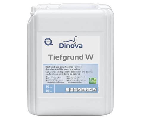 Tiefgrund für innen und außen | Dinova.de