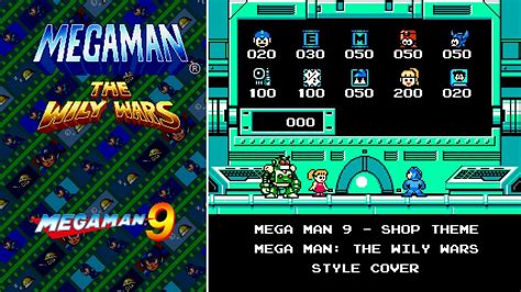 Shop Theme Mega Man 9 Mega Man The Wily Wars Style Cover YouTube