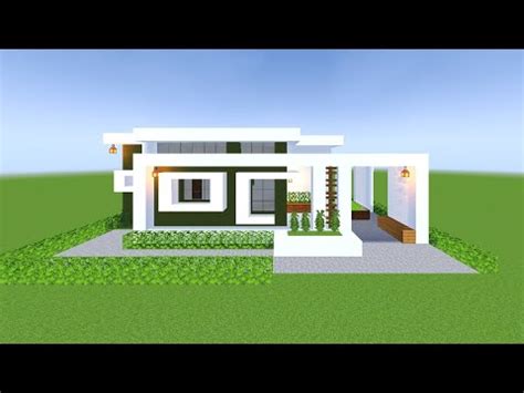 TUTORIAL MEMBUAT RUMAH MINIMALIS KEREN Di Minecraft Minecraft