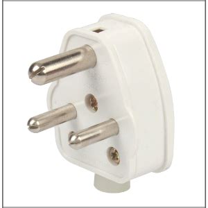 Anchor By Panasonic 6A 3 Pin Plug Top 240V White Pack Of 4 38626