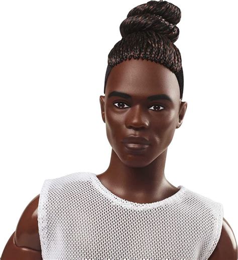 Barbie Signature Looks Ken Doll Brunette With Braids Bun Hairstyle Where Can I Buy It