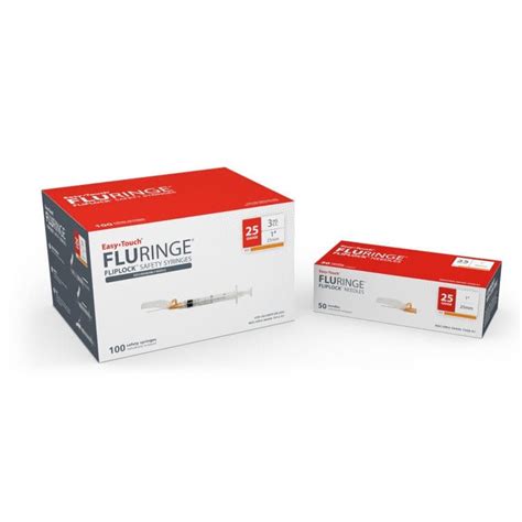 Ml Syringe Easytouch Fluringe Mhc Medical Products Ml Safety