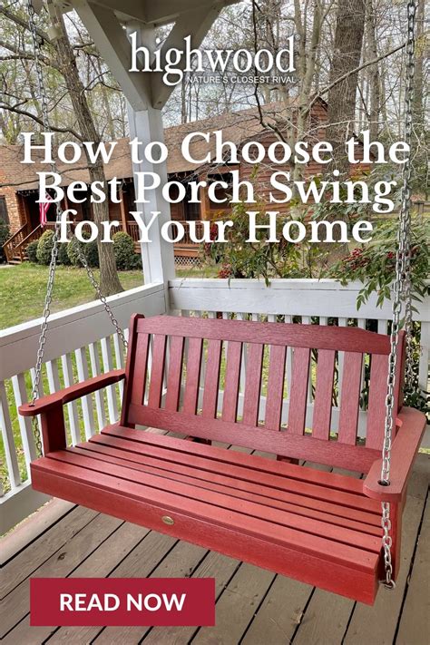 Choosing The Best Porch Swing For Your Home Artofit