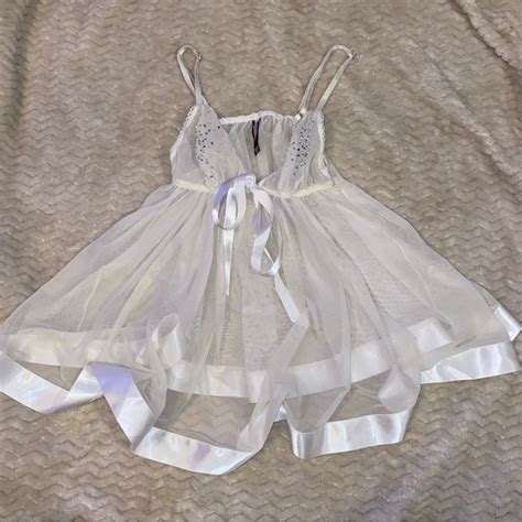 Victoria S Secret Intimates Sleepwear Baby Doll Dress Lingerie Poshmark