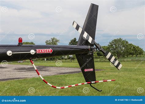 Helicopter Tail Rotor Assembly Stock Image - Image of small, rotate ...