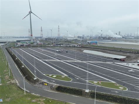 New Truck Parking In Port Also Impetus For Green Corridor Antwerp Zeebrugge