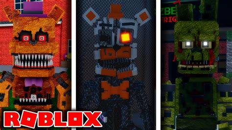 So Many New Animatronics Roblox Fnaf The Roleplay Location Youtube