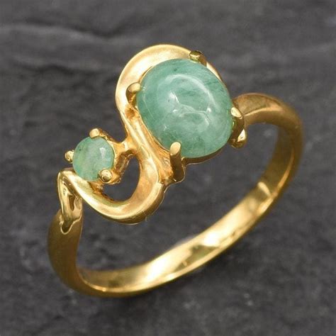 Vintage Emerald Ring - Etsy