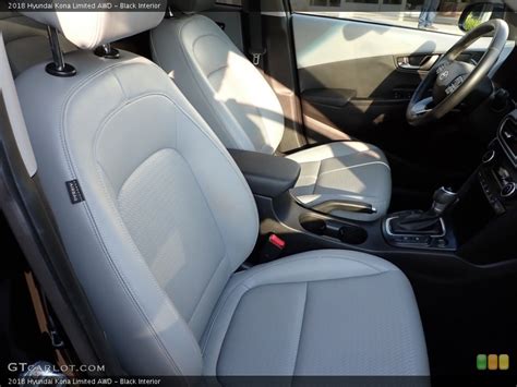 Black 2018 Hyundai Kona Interiors | GTCarLot.com