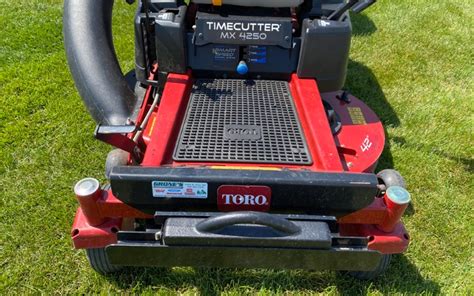 Toro Timecutter Mx Zero Turn Riding Lawn Mower Bigiron Auctions