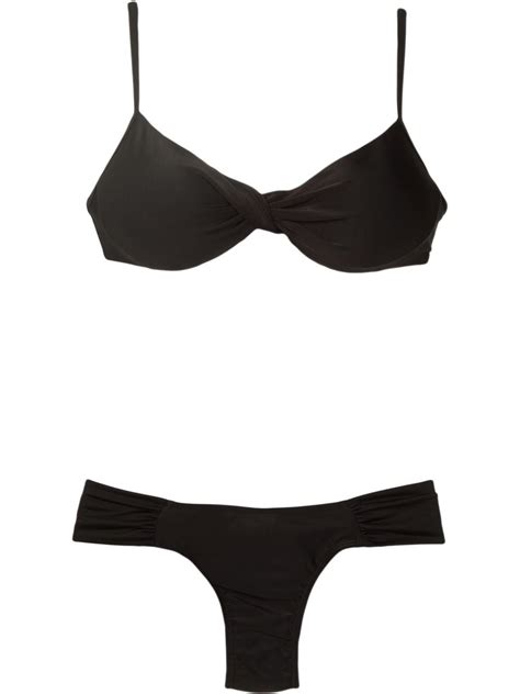 Lygia Nanny Bikini Set Black FARFETCH