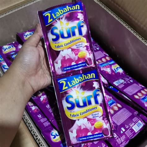 Surf Fabcon Magical Bloom 43ml By 6 Sachets Shopee Philippines