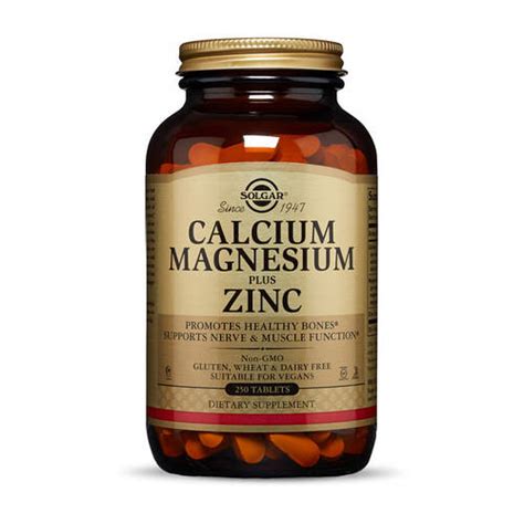 Купить Calcium Magnesium plus Zinc (250 tab), цена 948.45 ₴ — Prom.ua ...