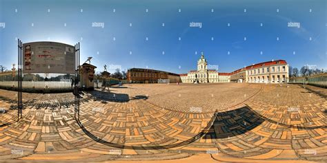 360° view of Schloss Charlottenburg 2 - Alamy