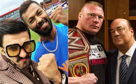 WWE Wrestler Brock Lesnars Advocate Paul Heyman Slams Ranveer Singh