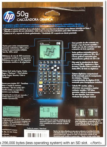 eddies math  calculator blog  blue hp  part  pictures
