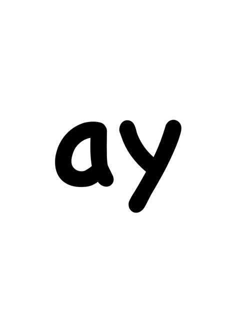 Long Vowel Resources Ay — Dyslexic Logic