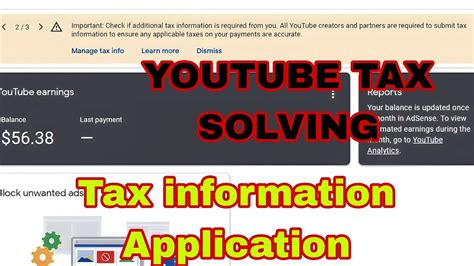 Paano Mag Fill UP Ng Tax Form Sa YouTube How To Solve Tax Information