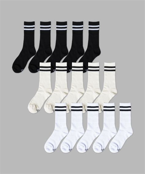 MUSINSA IL O GONG CHIL 10PACK 1507 VINTAGE EMBOSSED SKATE SOCKS