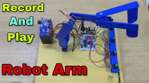 How To Make Record And Play Robotic Arm YouTube