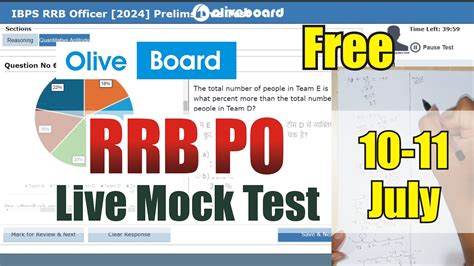 Oliveboard Rrb Po Live Mock Test July How To