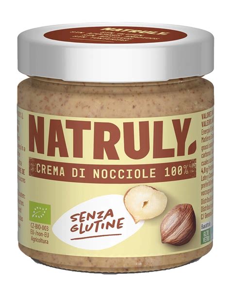 Crema Nocciole G Bio Senza Glutine Senza Zucchero Vegan