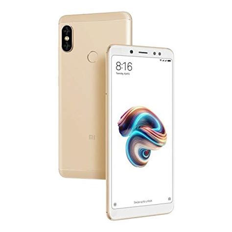 Xiaomi Mi Redmi Note 5 Pro Phone (Gold, 64 GB, 4 GB RAM) : Amazon.in ...