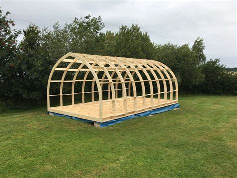 Glamping Pod Frame Garden Office Self Build Kit 6 0m L X 3 95m W