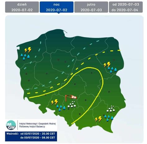 Ciep A Noc W Polsce Burze Na Wschodzie I Po Udniu Kraju Fani Pogody