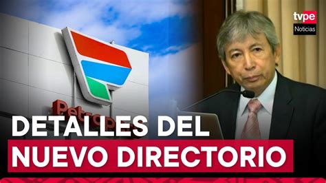 Ministro De Econom A Nuevo Directorio De Petroper Operar Este