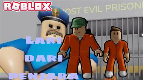 Lari Dari Penjara Bersama Robloxhaqif Roblox Malaysia Youtube